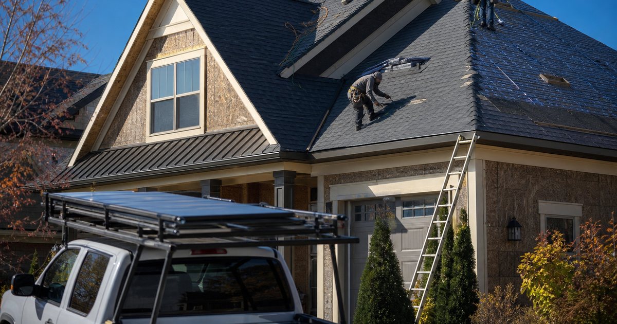 When Should You Replace Your Roof Before Installing A Home Solar Array?